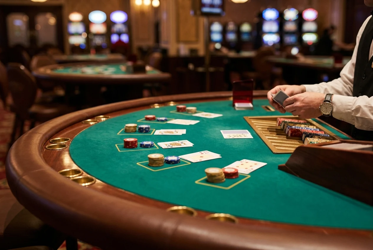 Table Blackjack Vegas at Slotsgallery